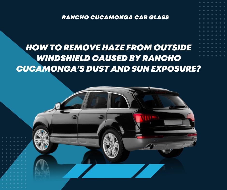 How To Remove Haze From Outside Windshield Caused By Rancho Cucamonga’s Dust And Sun Exposure