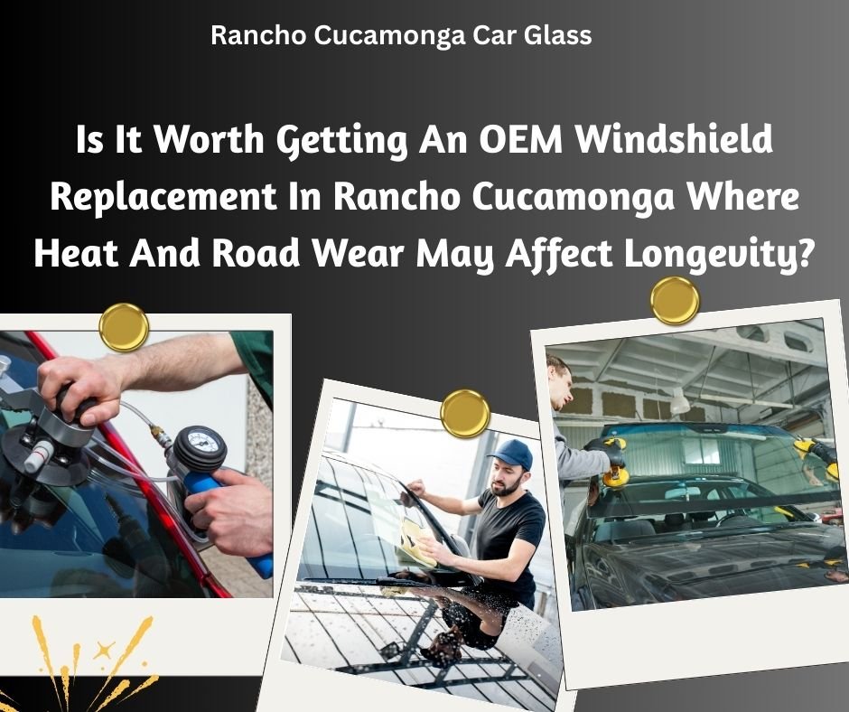 Is It Worth Getting An OEM Windshield Replacement In Rancho Cucamonga Where Heat And Road Wear May Affect Longevity